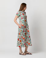 Load image into Gallery viewer, Sporty Swing Dress in Dragonflower Cotton Jersey