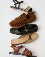 Load image into Gallery viewer, Joy Mule in Khaki Basketweave
