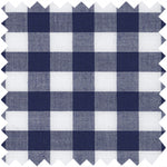 Load image into Gallery viewer, Made-to-Order Designer Tunic in Navy Gingham Poplin