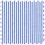 Load image into Gallery viewer, Made-to-Order Mandarin Tunic in Sky Small Bengal Stripe Poplin