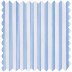 Load image into Gallery viewer, Made-to-Order Fabric in Light Blue Stripe Poplin