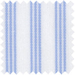 Load image into Gallery viewer, Made-to-Order Classic Shirtwaist Dress in Light Blue Stripe Poplin