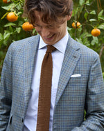 Load image into Gallery viewer, Silk Knit Tie in Havana