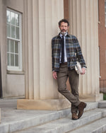 Load image into Gallery viewer, Slim Straight 5-Pocket Pant in Coffee Canvas