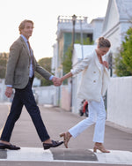 Load image into Gallery viewer, Ghost Blazer in Sage Rustic Hopsack