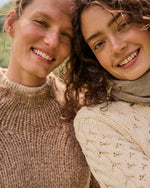 Load image into Gallery viewer, Henriette Sweater in Wheat Cashmere