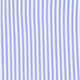 Spread Collar Dress Shirt in Blue Small Bengal Stripe Poplin
