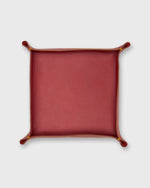 Load image into Gallery viewer, Large Tray in Red Leather
