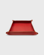 Load image into Gallery viewer, Large Tray in Red Leather