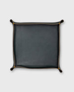 Load image into Gallery viewer, Large Tray in Bottle Green Leather