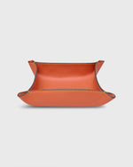 Load image into Gallery viewer, Medium Tray in Orange Leather