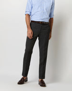 Load image into Gallery viewer, Dress Trouser in Charcoal High-Twist