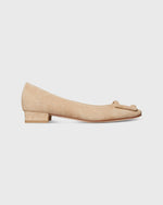 Load image into Gallery viewer, Buckle Shoe in Camel Suede
