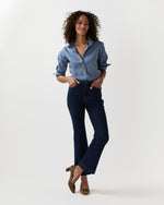 Load image into Gallery viewer, Icon Shirt in Indigo Cotolino Chambray