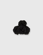 Load image into Gallery viewer, Small Silk Knot Cufflinks in Black