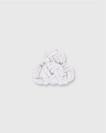 Load image into Gallery viewer, Small Silk Knot Cufflinks in White
