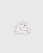 Load image into Gallery viewer, Small Silk Knot Cufflinks in White