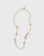 Load image into Gallery viewer, Long Daisy Chain Necklace in Gold/Multi