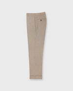 Load image into Gallery viewer, Dress Trouser in Wheat Wool Hopsack