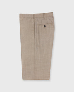 Dress Trouser in Wheat Wool Hopsack