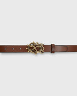 Load image into Gallery viewer, Coral Belt Buckle in Brass