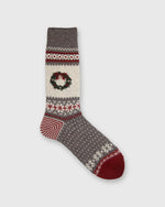 Load image into Gallery viewer, Ho! Ho! Ho! Socks in Grey