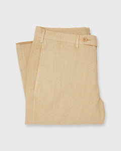 Garment-Dyed Sport Trouser in Khaki Canapa Canvas