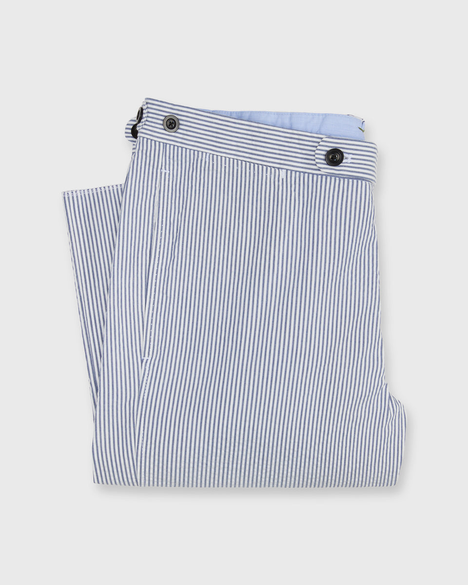 Striped Seersucker Trouser