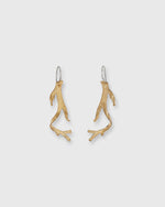 Load image into Gallery viewer, Sea Algea Earrings in Tumbaga