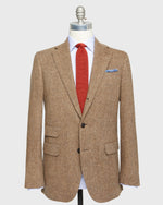 Load image into Gallery viewer, Virgil No. 2 Jacket in Brown/Oat Herringbone Tweed