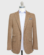 Load image into Gallery viewer, Virgil No. 2 Jacket in Brown/Oat Herringbone Tweed