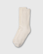 Load image into Gallery viewer, Retro Solid Socks in Natural