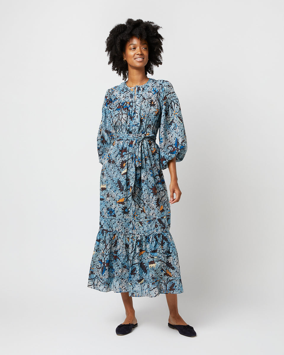 Iona Dress in Morning Glory | Shop Ann Mashburn