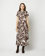 Load image into Gallery viewer, Sporty Swing Dress in Watermarble Jersey