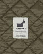 Load image into Gallery viewer, Cashpad Fishtail Parka in Green Dry Waxed Poplin