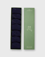 Load image into Gallery viewer, 7-Day Sock Set, Trouser in Navy Wool