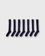 Load image into Gallery viewer, 7-Day Sock Set, Over-The-Calf in Navy Wool