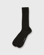 Load image into Gallery viewer, Trouser Dress Socks in Heather Charcoal Extra Fine Merino