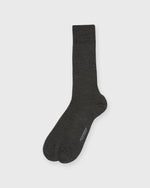 Load image into Gallery viewer, Trouser Dress Socks in Heather Grey Extra Fine Merino