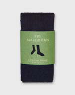 Load image into Gallery viewer, Over-The-Calf Dress Socks in Navy Extra Fine Merino