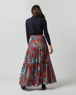 Load image into Gallery viewer, Big Skirt in Sicomore Red Silk Voile