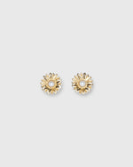 Load image into Gallery viewer, Limoncello Micro Earrings in Gold/Pearl