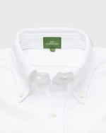 Load image into Gallery viewer, Knit Button-Down Popover Shirt in White Pima Pique
