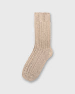 Load image into Gallery viewer, Wool & Silk Boot Socks in Oatmeal