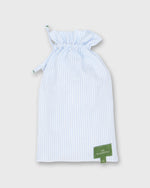 Load image into Gallery viewer, Button-Front Boxer Short in Blue/White University Stripe Oxford