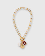 Load image into Gallery viewer, Helios Charm Necklace in Multi