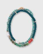 Load image into Gallery viewer, Cabana Necklace in Green Sea