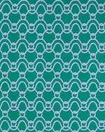 Load image into Gallery viewer, Silk Print Tie in Green/Sky Ropes