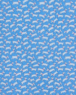 Load image into Gallery viewer, Silk Print Tie in Blue Dogs