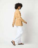 Load image into Gallery viewer, Safari Jacket in Khaki Suede